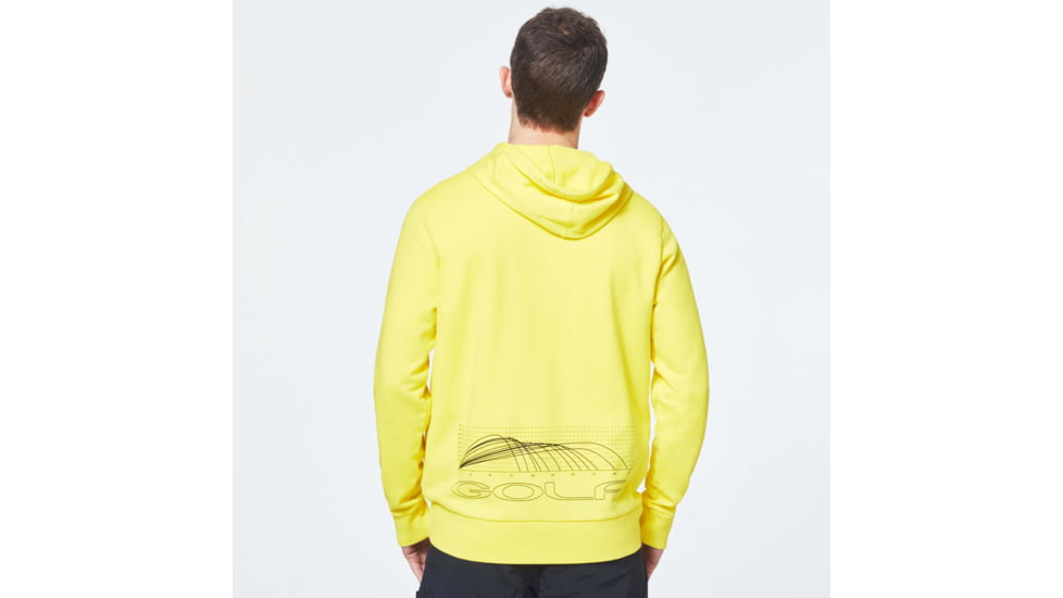 Oakley Golf Stretch Logo Hoodie - Mens, Radiant Yellow, Medium, FOA400458-5RY-M
