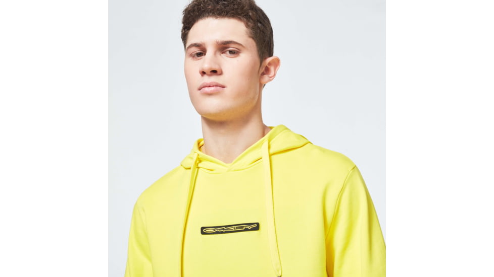 Oakley Golf Stretch Logo Hoodie - Mens, Radiant Yellow, Medium, FOA400458-5RY-M