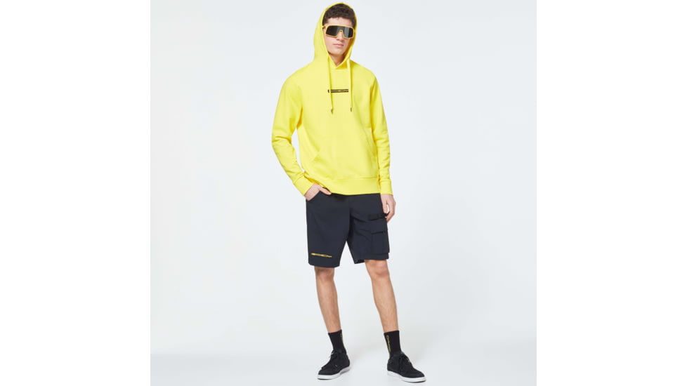 Oakley Golf Stretch Logo Hoodie - Mens, Radiant Yellow, Medium, FOA400458-5RY-M