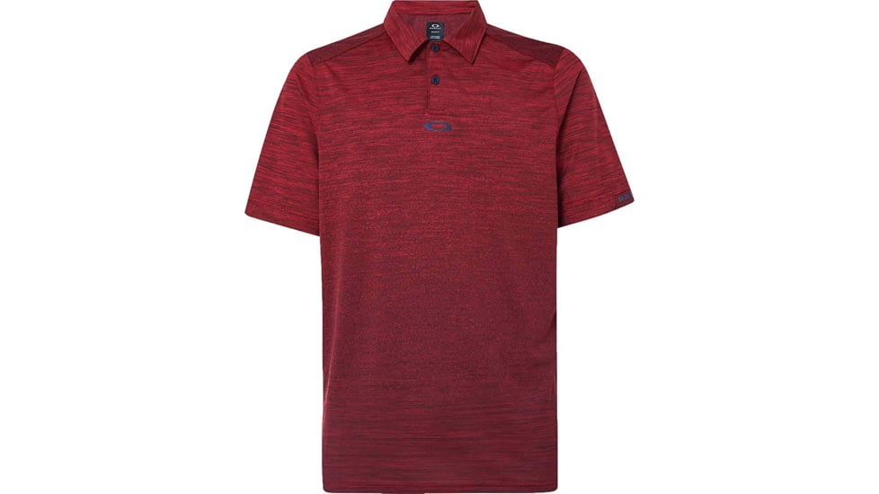 Oakley Gradient Gravity Polo 2.0 - Mens, Violet Red Hthr, Extra Large, FOA400215-96F-XL