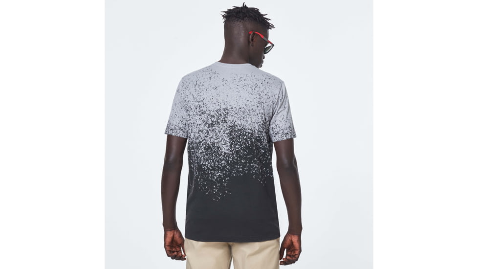Oakley Gradient Spray Short Sleeve Tee - Mens, Gradient Grey Print, Extra Large, FOA400062-95G-XL