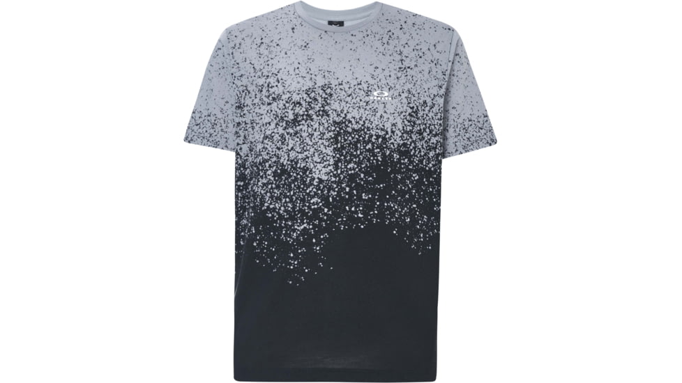 Oakley Gradient Spray Short Sleeve Tee - Mens, Gradient Grey Print, Extra Large, FOA400062-95G-XL
