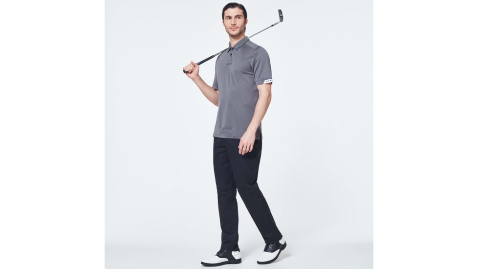 Oakley Gravity Short Sleeve Polo 2.0 - Mens, Blackout, 3XL, FOA400517-02E-XXXL