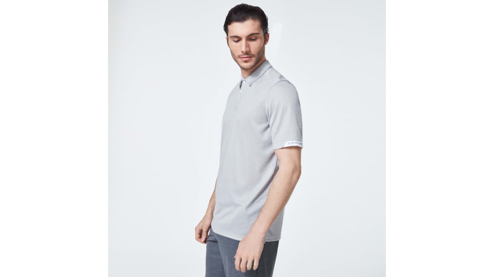 Oakley Gravity Short Sleeve Polo 2.0 - Mens, Fog Grey, 3XL, FOA400517-27G-XXXL