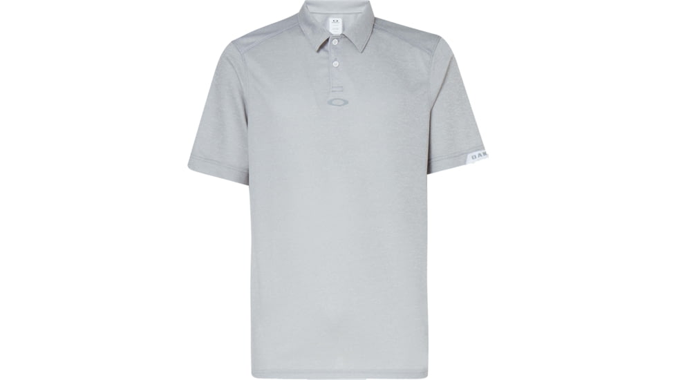 Oakley Gravity Short Sleeve Polo 2.0 - Mens, Fog Grey, 3XL, FOA400517-27G-XXXL