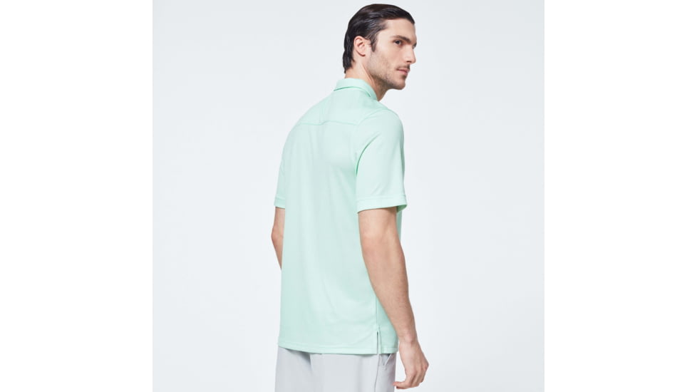 Oakley Gravity Short Sleeve Polo 2.0 - Mens, Fresh Green, Extra Small, FOA400517-7CF-XS