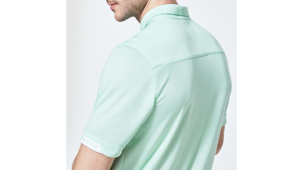 Oakley Gravity Short Sleeve Polo 2.0 - Mens, Fresh Green, Extra Small, FOA400517-7CF-XS