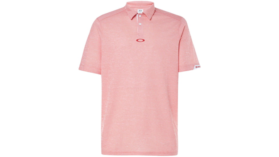 Oakley Gravity Short Sleeve Polo 2.0 - Mens, High Risk Red, Medium, FOA400517-43A-M