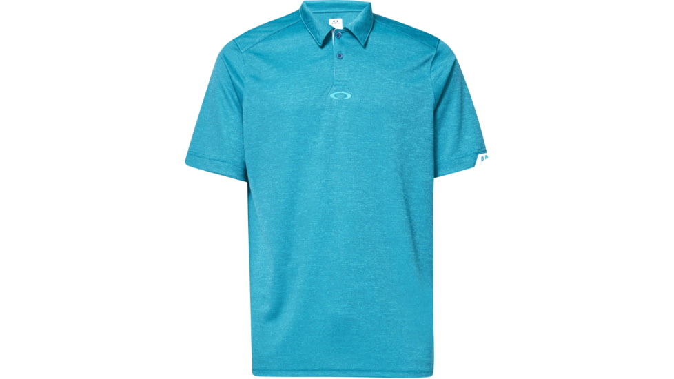 Oakley Gravity Short Sleeve Polo 2.0 - Mens, Wave Blue, Extra Small, FOA400517-6W6-XS