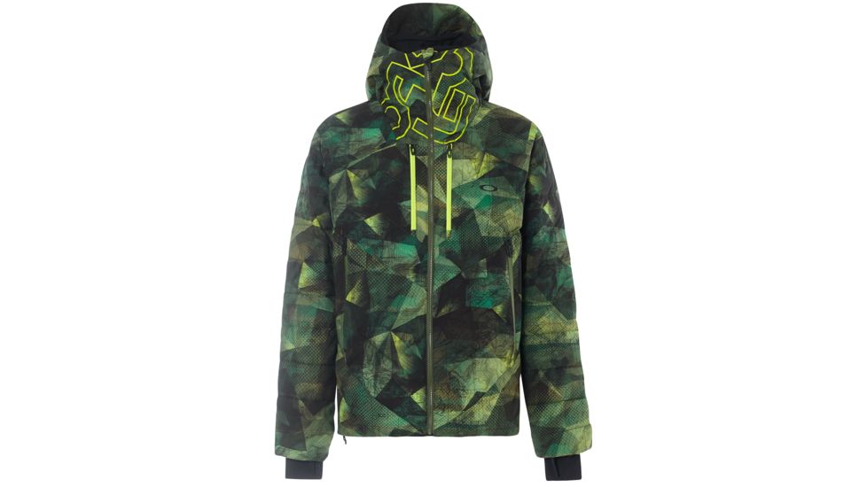 Oakley Great Scott Insulated 2L 15K Jacket - Mens, Geo Camo P, Large, 412781A-7GC-L