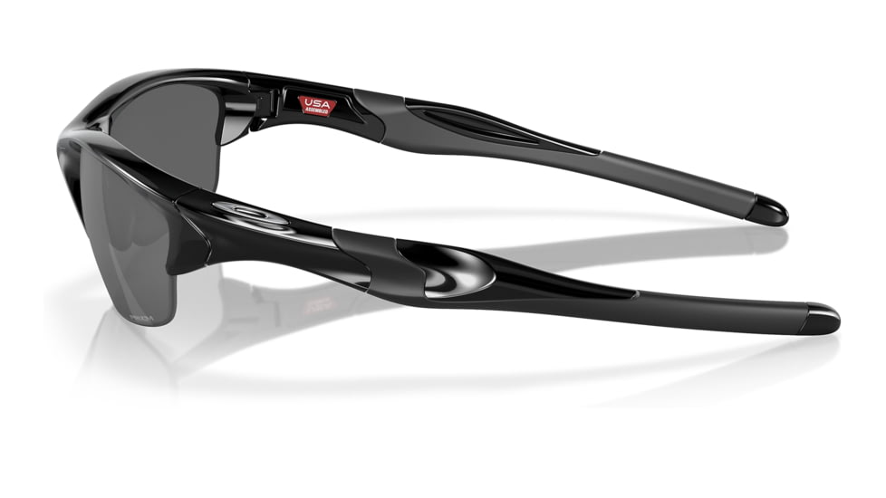 Oakley Half Jacket 2.0 A Sunglasses - Men's, Polished Black Frame, Prizm Black Lens, Asian Fit, 62, OO9153-915326-62