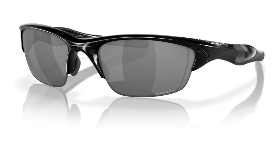 Oakley Half Jacket 2.0 A Sunglasses - Mens, Polished Black Frame, Prizm Black Lens, Asian Fit, 62, OO9153-915326-62