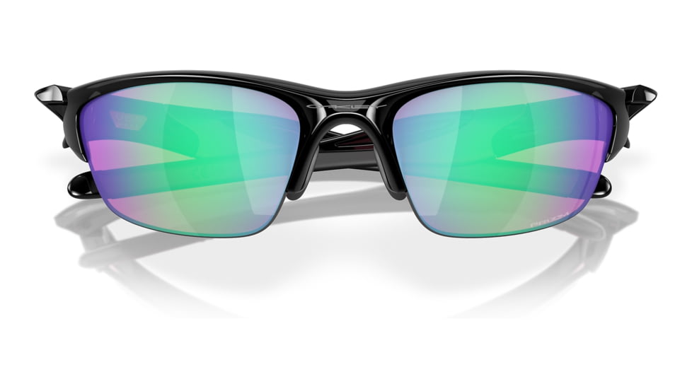 Oakley Half Jacket 2.0 A Sunglasses - Mens, Polished Black Frame, Prizm Golf Lens, Asian Fit, 62, OO9153-915327-62