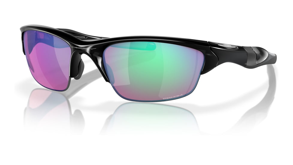 Oakley Half Jacket 2.0 A Sunglasses - Mens, Polished Black Frame, Prizm Golf Lens, Asian Fit, 62, OO9153-915327-62