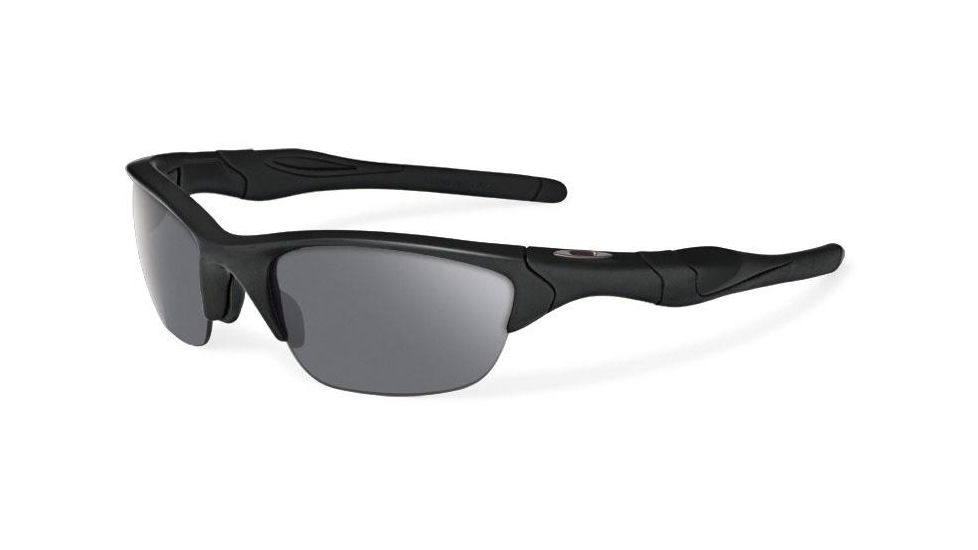 Oakley Half Jacket 2.0 Progressive Prescription Sunglasses, Matte Black Frame, OO9144-11PR