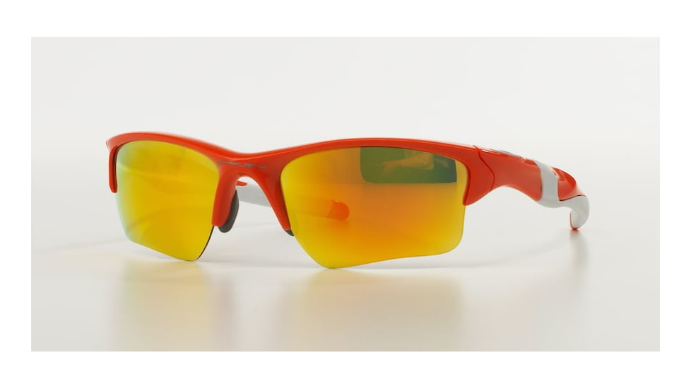 Oakley HALF JACKET 2.0 XL OO9154 Single Vision Prescription Sunglasses OO9154-915402-62 - Lens Diameter 62 mm, Frame Color Blood Orange