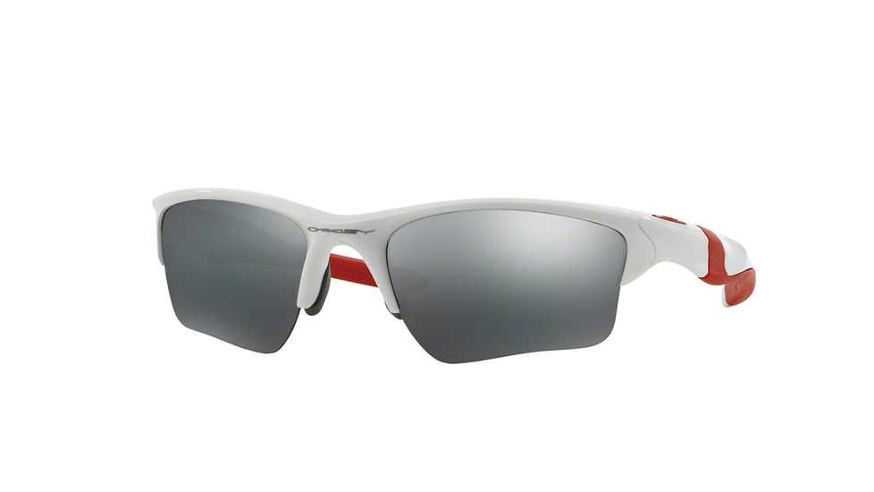 Oakley HALF JACKET 2.0 XL OO9154 Single Vision Prescription Sunglasses OO9154-915423-62 - Lens Diameter 62 mm, Frame Color Polished White
