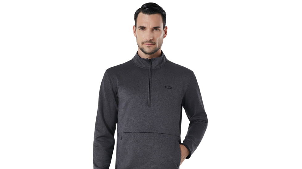 Oakley Half Zip Golf Fleece - Mens, Forgediron Dk Htr, Extra Large, 461662-25B-XL