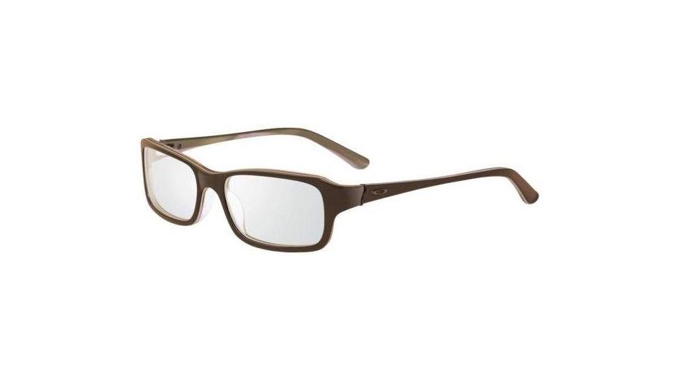 Oakley Heist 52mm Dark Brown Eyeglass Frames w/ Blank Lenses OX1040-0552