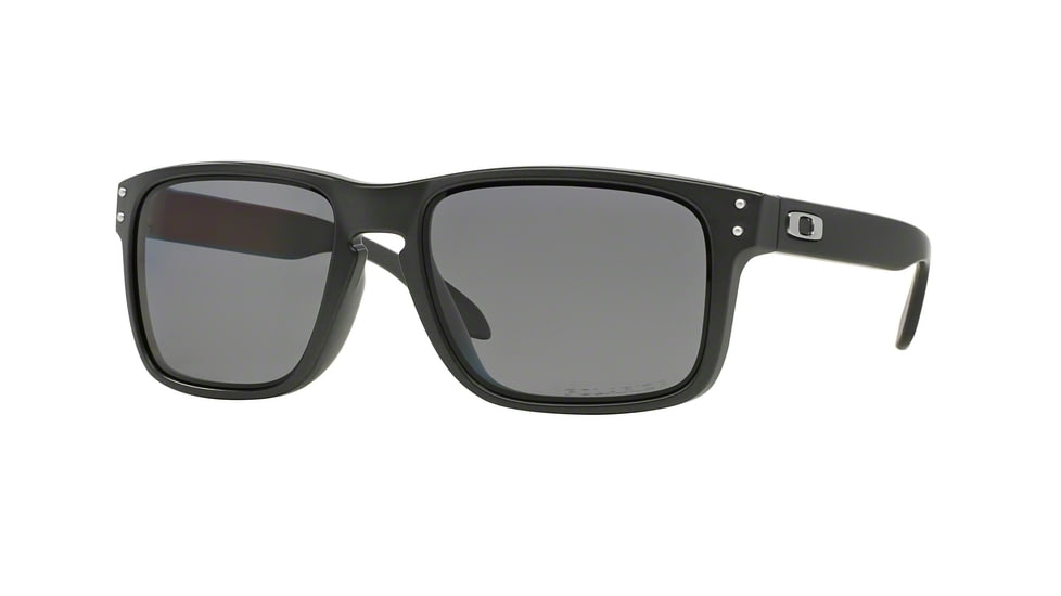 Oakley Holbrook A OO9244 Single Vision Prescription Sunglasses OO9244-924412-56 - Lens Diameter 56 mm, Frame Color Steel