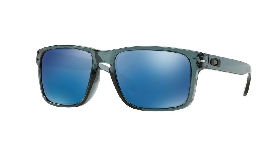 Oakley Holbrook A OO9244 Single Vision Prescription Sunglasses OO9244-924413-56 - Lens Diameter 56 mm, Frame Color Crystal Black