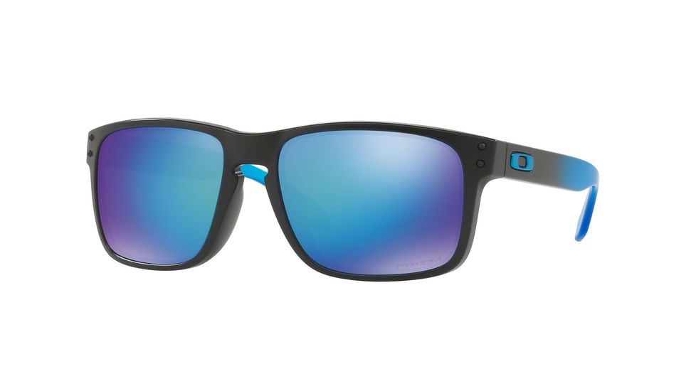 Oakley Holbrook A OO9244 Single Vision Prescription Sunglasses OO9244-924423-56 - Lens Diameter 56 mm, Frame Color Matte Black