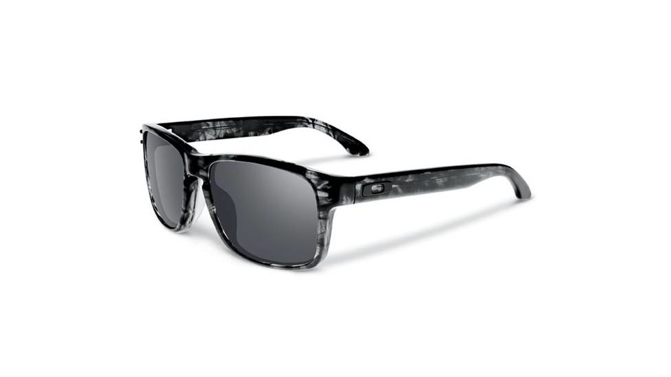 Oakley Holbrook LX Mens Sunglasses, Grey Tortoise Frame, Black Iridium Lens OO2048-02