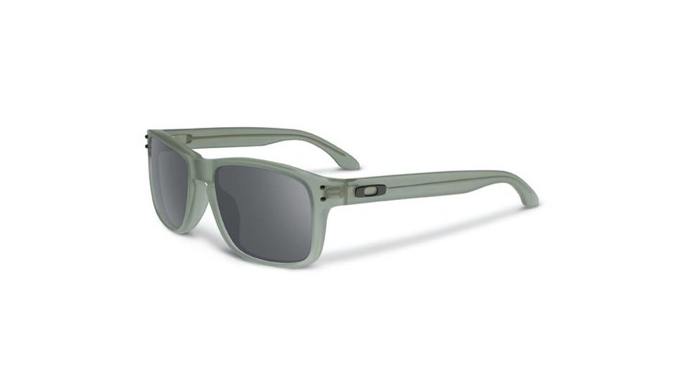 Oakley Holbrook LX Mens Sunglasses, Satin Olive Frame, Grey Lens OO2048-05