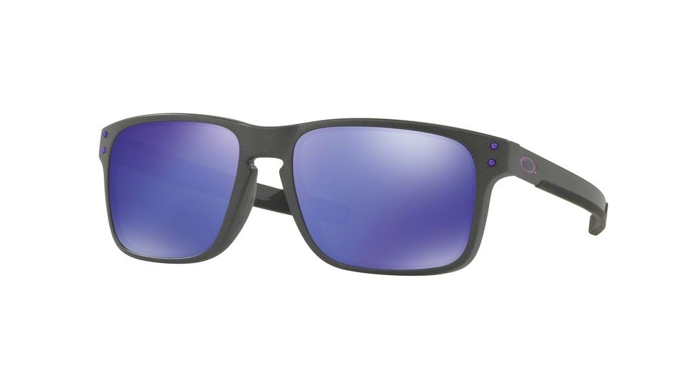 Oakley HOLBROOK MIX OO9384 Progressive Prescription Sunglasses OO9384-938402-57 - Lens Diameter 57 mm, Frame Color Steel