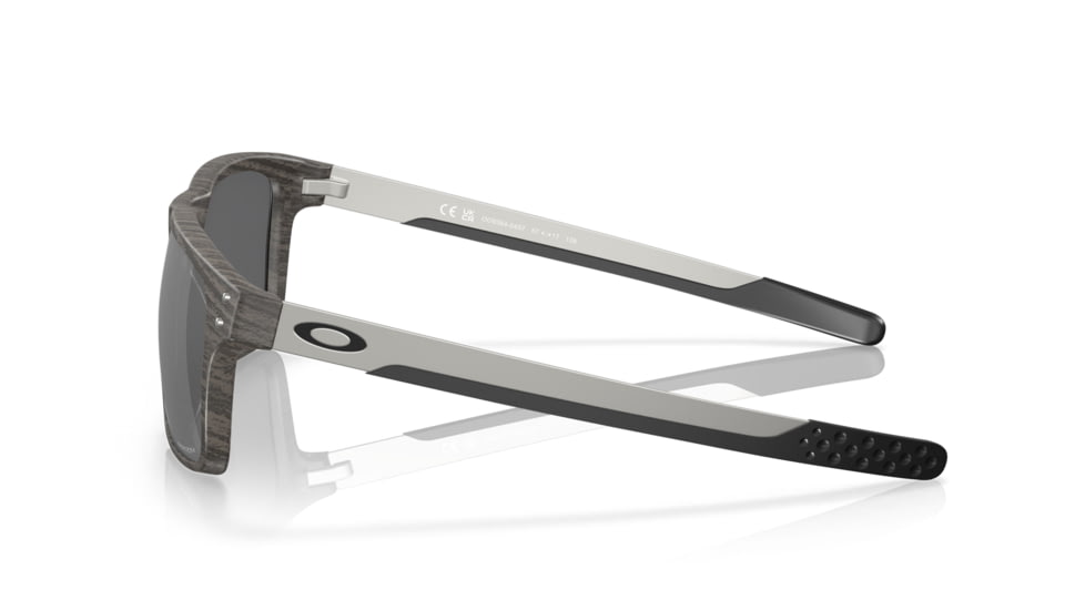 Oakley HOLBROOK MIX OO9384 Sunglasses 938404-57 - Woodgrain Frame, Prizm Black Lenses