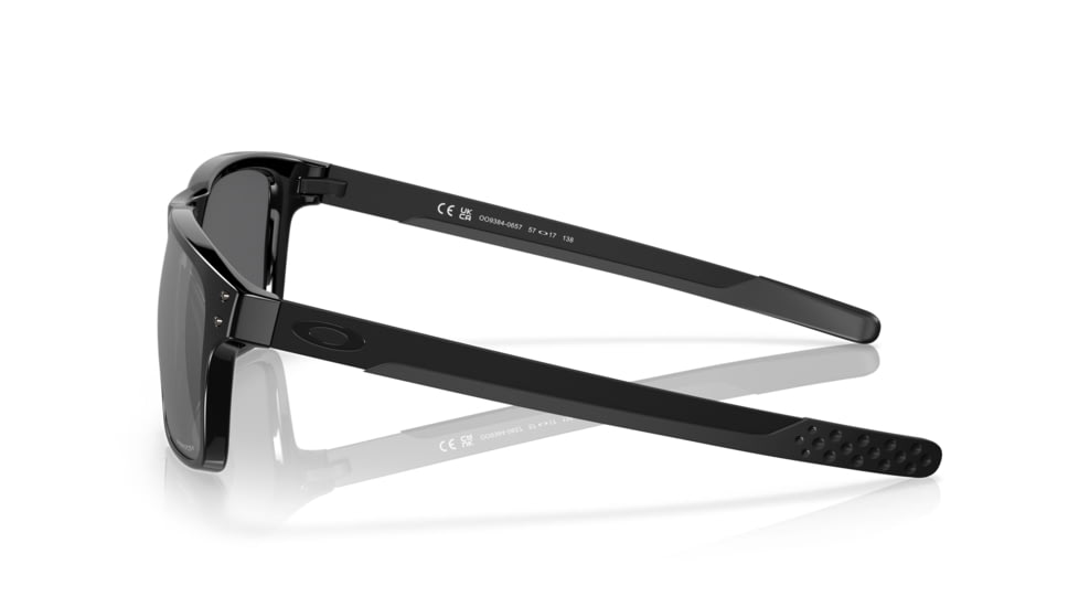 Oakley HOLBROOK MIX OO9384 Sunglasses 938406-57 - Polished Black Frame, Prizm Black Polarized Lenses
