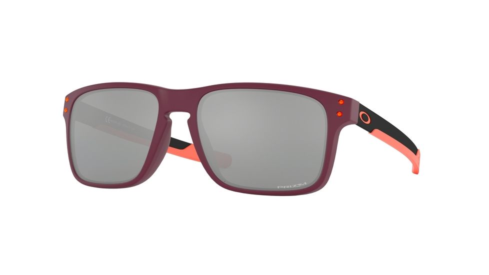Oakley HOLBROOK MIX OO9384 Progressive Prescription Sunglasses, 57mm, Matte Vampirella, OO9384-938416-57-PRO