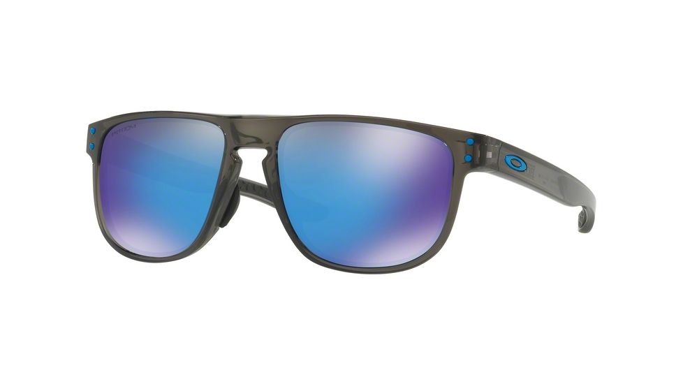 Oakley HOLBROOK R A OO9379 Single Vision Prescription Sunglasses OO9379-937904-55 - Lens Diameter 55 mm, Frame Color Grey Smoke