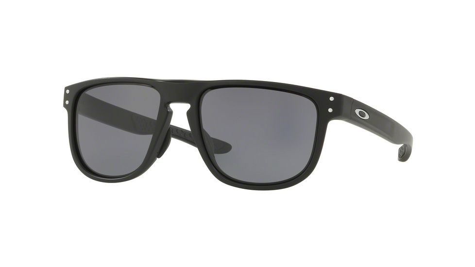 Oakley HOLBROOK R A OO9379 Single Vision Prescription Sunglasses OO9379-937901-55 - Lens Diameter 55 mm, Frame Color Matte Black