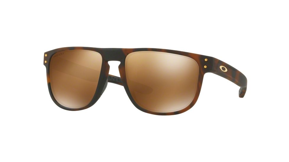 Oakley HOLBROOK R OO9377 Progressive Prescription Sunglasses OO9377-937706-55 - Lens Diameter 55 mm, Frame Color Matte Dark Brown Tortoise