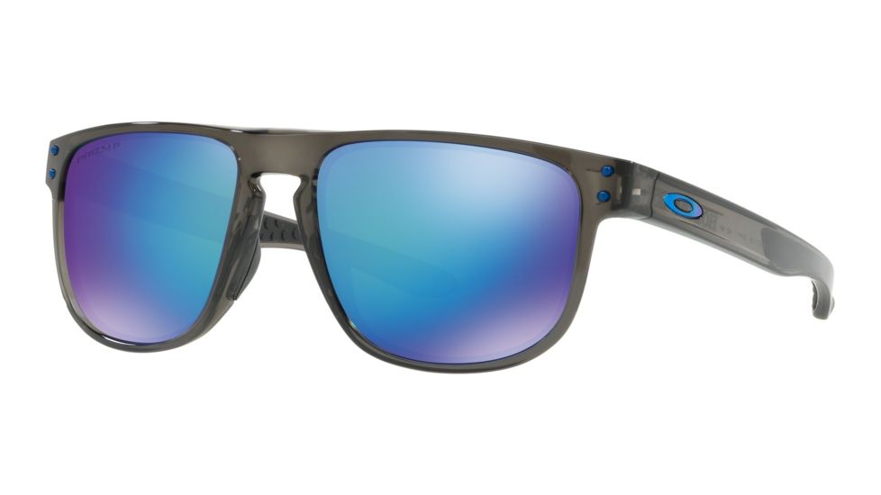 Oakley HOLBROOK R OO9377 Progressive Prescription Sunglasses OO9377-937711-55 - Lens Diameter 55 mm, Frame Color Grey Smoke