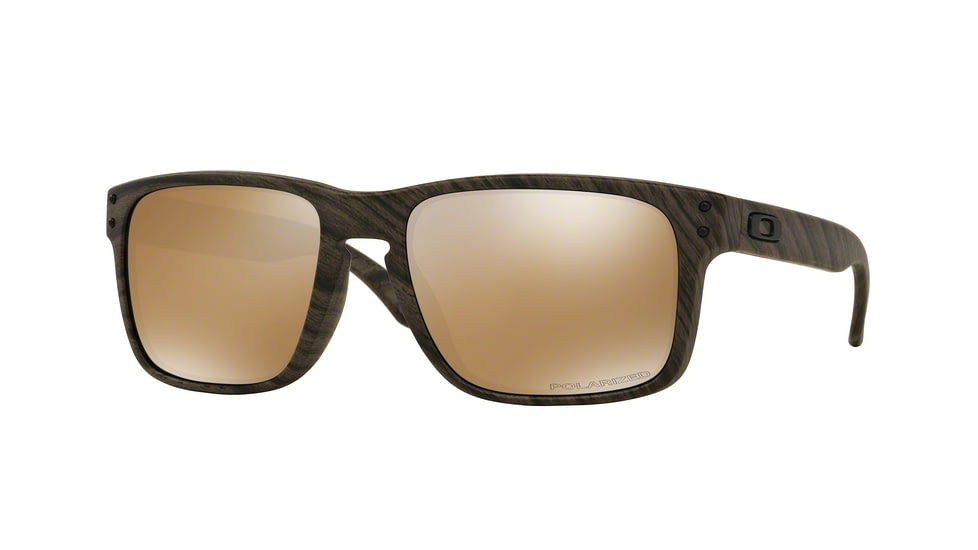 Oakley Holbrook Progressive Rx Sun Glasses OO9102-9102A3-55 - Lens Diameter 55 mm, Frame Color Woodgrain