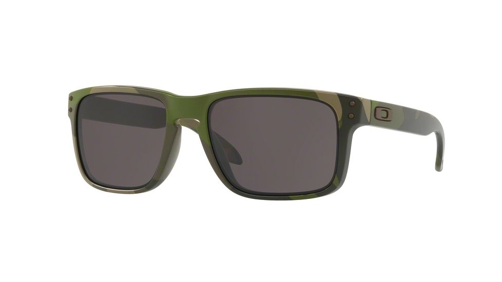 Oakley Holbrook Progressive Rx Sun Glasses OO9102-9102B4-55 - Lens Diameter 55 mm, Frame Color Multicam Tropic