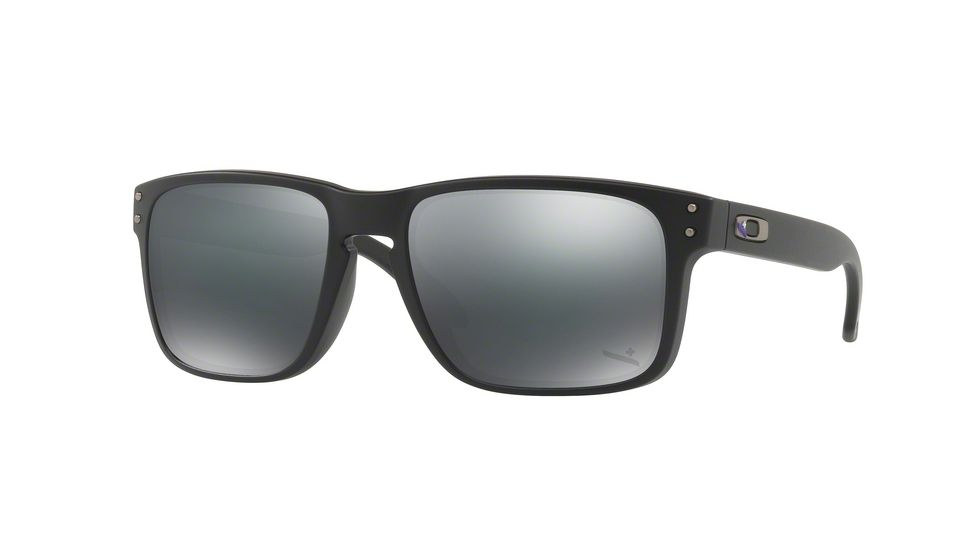 Oakley Holbrook Progressive Rx Sun Glasses OO9102-9102D4-55 - Lens Diameter 55 mm, Frame Color Blue/Black