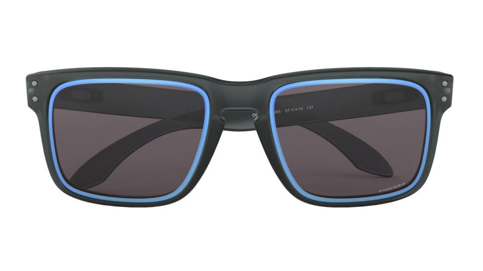 Oakley Holbrook Progressive Rx Sun glasses, 55mm, Matte Crystal Black, OO9102-9102G9-55-PRO