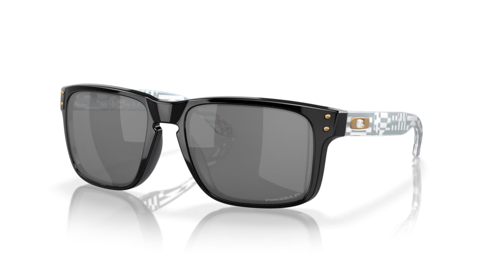 Oakley Holbrook Sunglasses, Black Introspect, PRIZM Black Polarized, OO9102-Y755