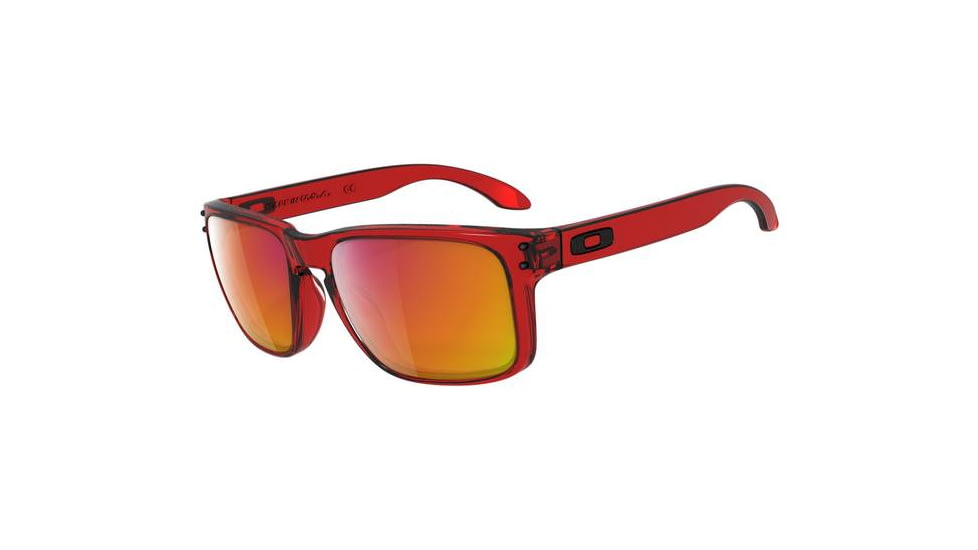 Oakley Holbrook Progressive Prescription Sunglasses - Crystal Red Frame OO9102-04