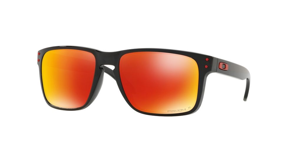 Oakley HOLBROOK XL OO9417 Sunglasses 941708-59 - Black Ink Frame, Prizm Ruby Polarized Lenses