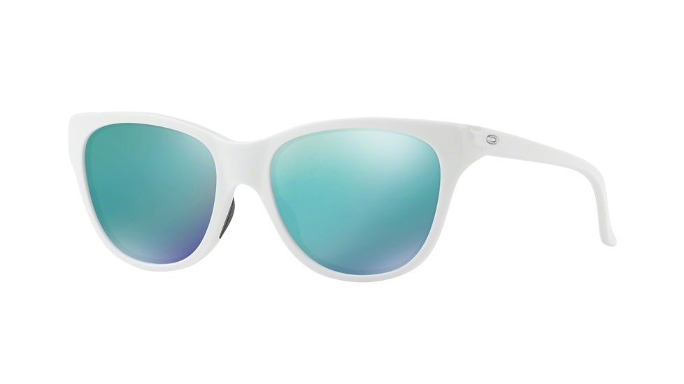 Oakley HOLD OUT OO9357 Progressive Prescription Sunglasses OO9357-935704-55 - Lens Diameter 55 mm, Frame Color Polished White