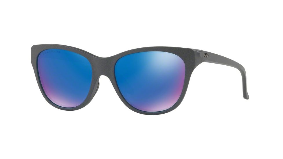 Oakley HOLD OUT OO9357 Progressive Prescription Sunglasses OO9357-935706-55 - Lens Diameter 55 mm, Frame Color Steel