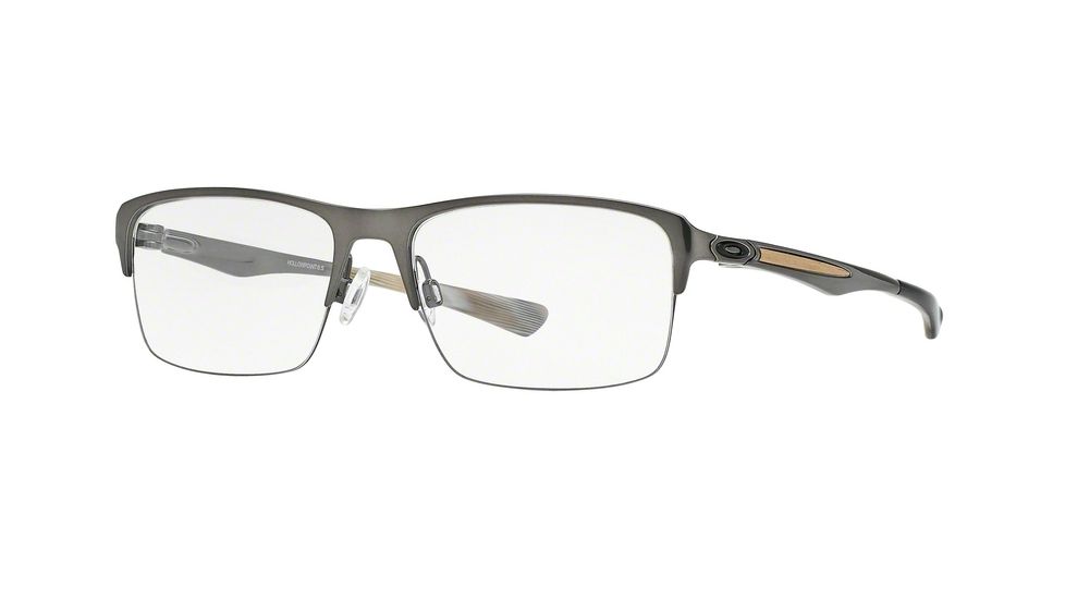 Oakley Hollowpoint 0.5 Bifocal Prescription Eyeglasses 509102-54 - Light Frame, Clear Lenses
