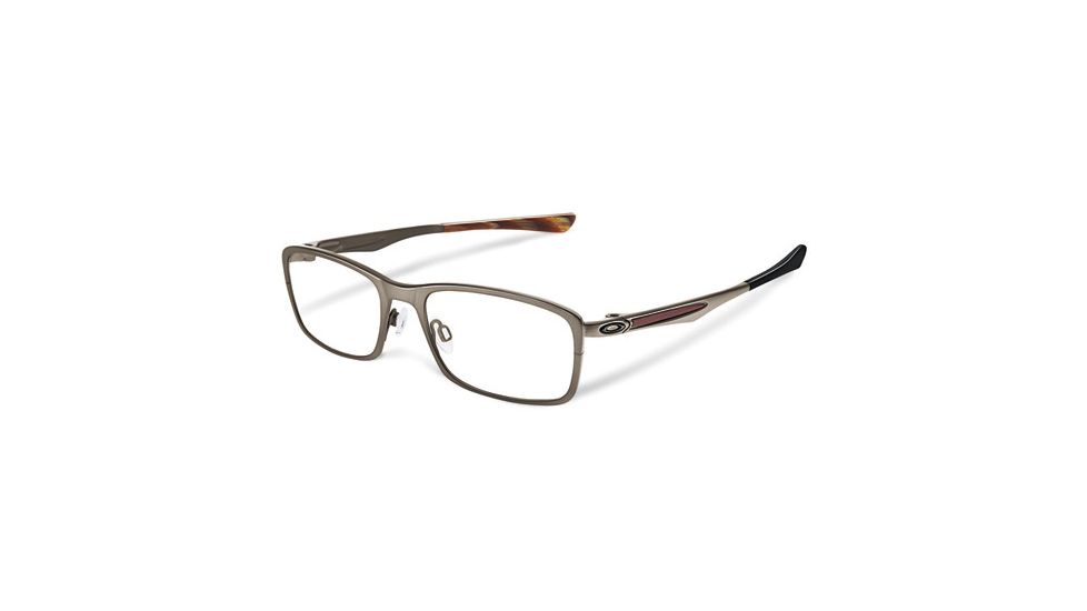 Oakley Hollowpoint Mens Eyeglasses, Cement Frame, 53mm OX5075-0253