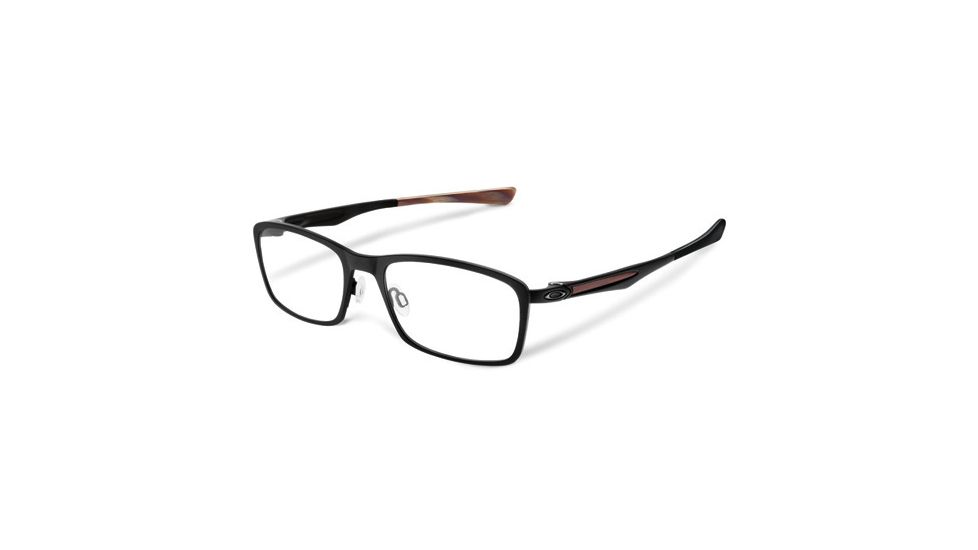 Oakley Hollowpoint Mens Eyeglasses, Satin Black Frame, 53mm OX5075-0153