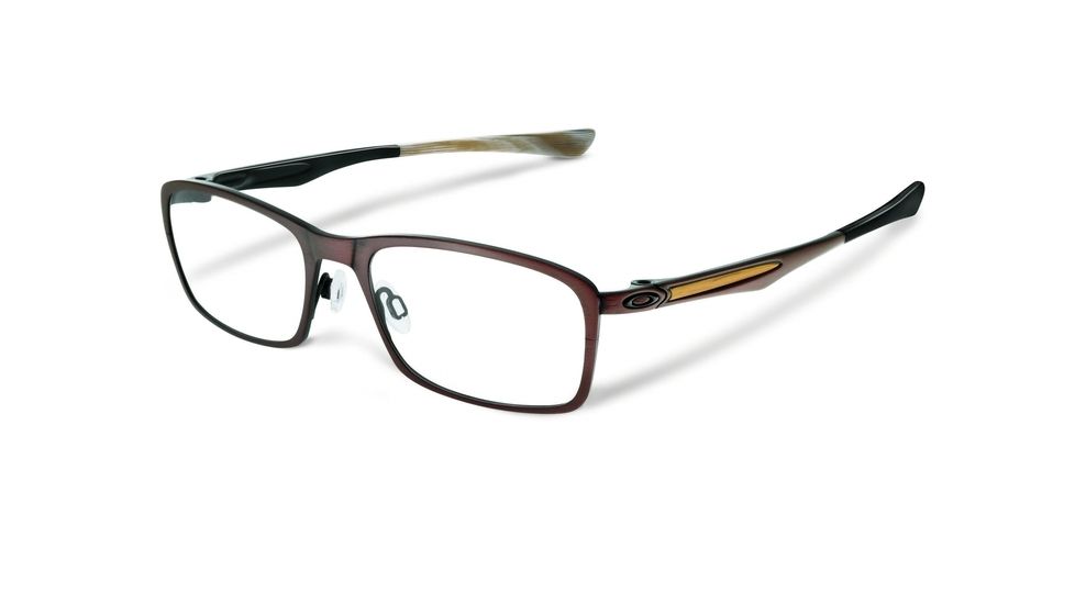 Oakley HOLLOWPOINT OX5075 Prescription Eyeglasses 507503-53 - Antique Copper Frame, Clear Lenses