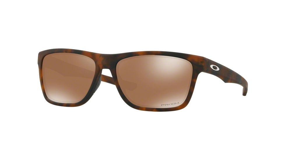 Oakley HOLSTON OO9334 Prescription Sunglasses, 58mm, Matte Brown Tortoise, OO9334-933410-58-SV